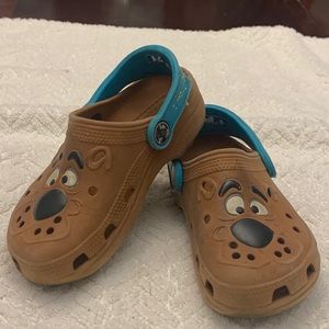 ScoobyDoo Crocs (Kids size 10-11)